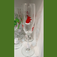 Hand-Painted Holiday Stemware Sets