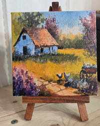 4x4 Mini Print on Canvas
