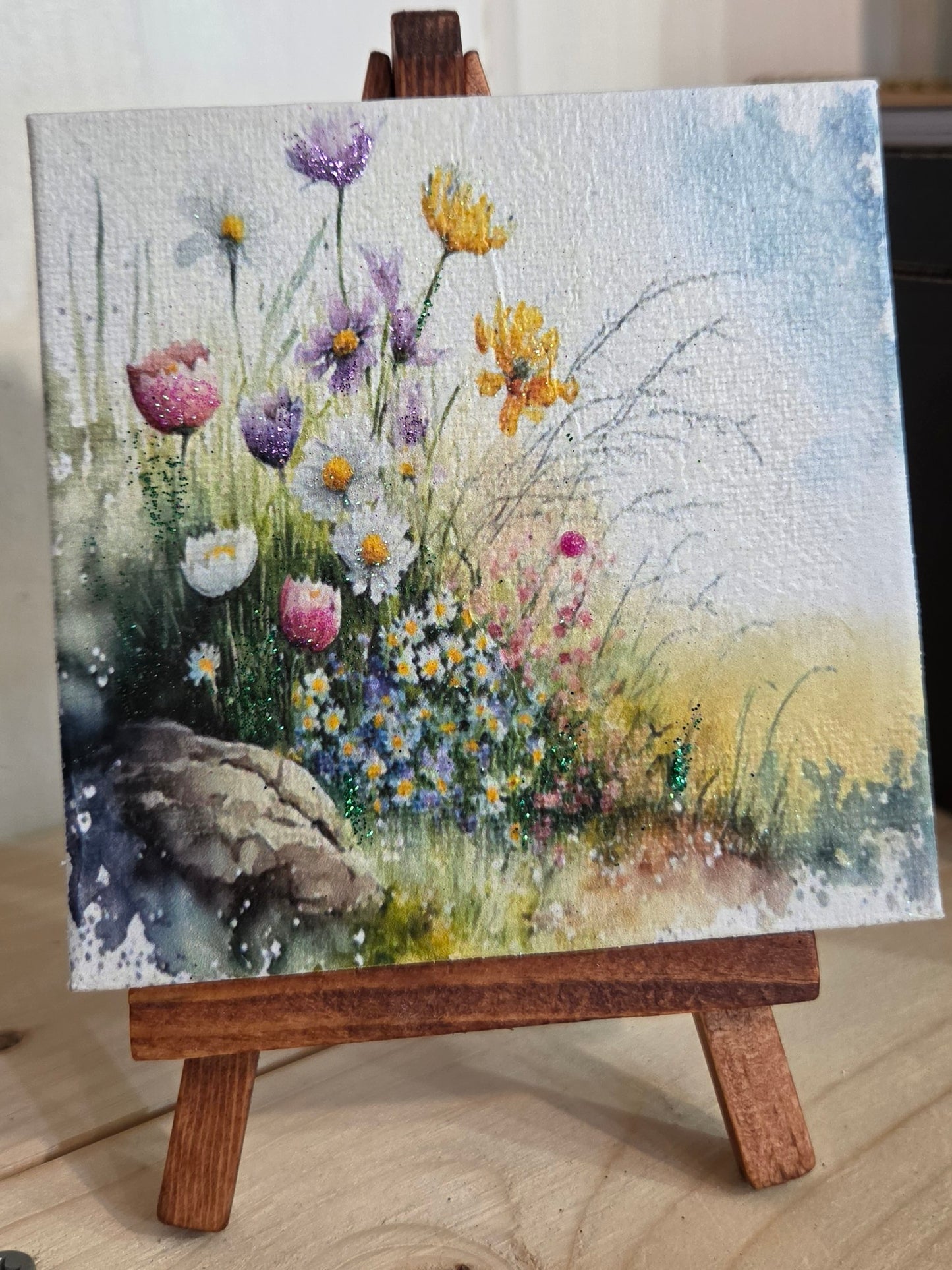 4x4 Mini Print on Canvas