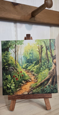 4x4 Mini Print on Canvas