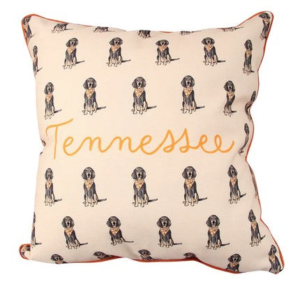 Tennessee Smokey Gingham Pillow
