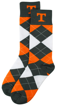 TN Vols Argyle Socks