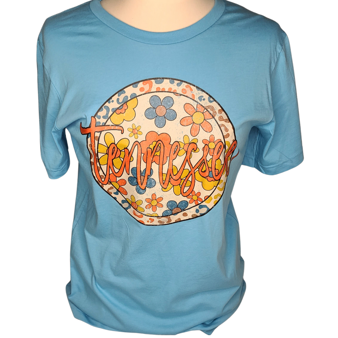 Floral Tennessee Tshirt
