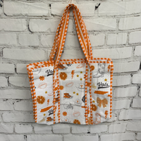 Quilted Tennessee Tote Bag