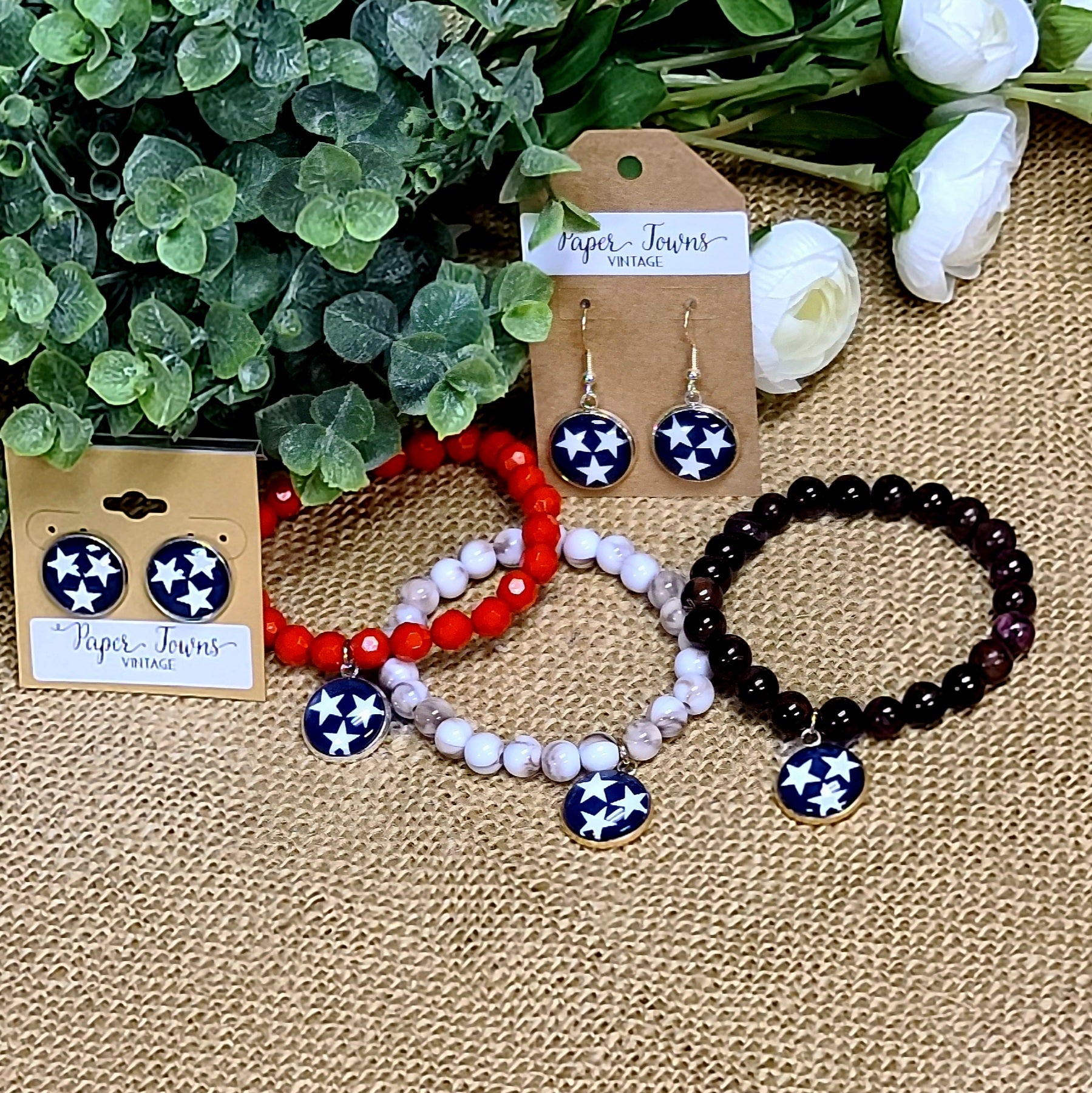 Handcrafted Tennessee Tri-star Accessories