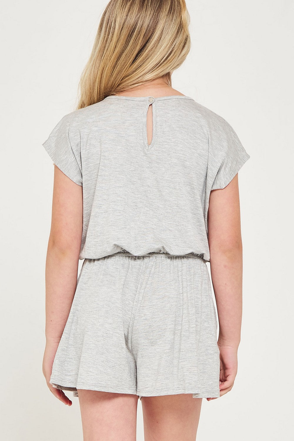 Gray Tween Romper