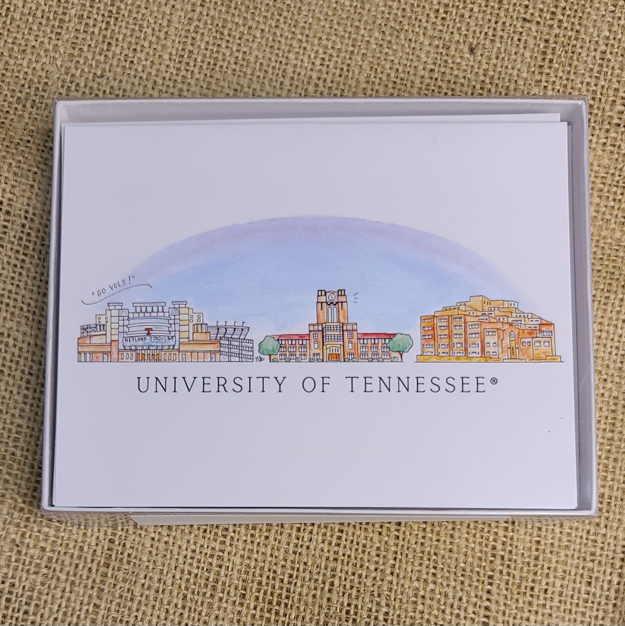 UT Skyline Note Cards