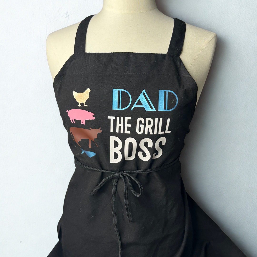 Playful Black Aprons