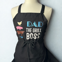 Playful Black Aprons