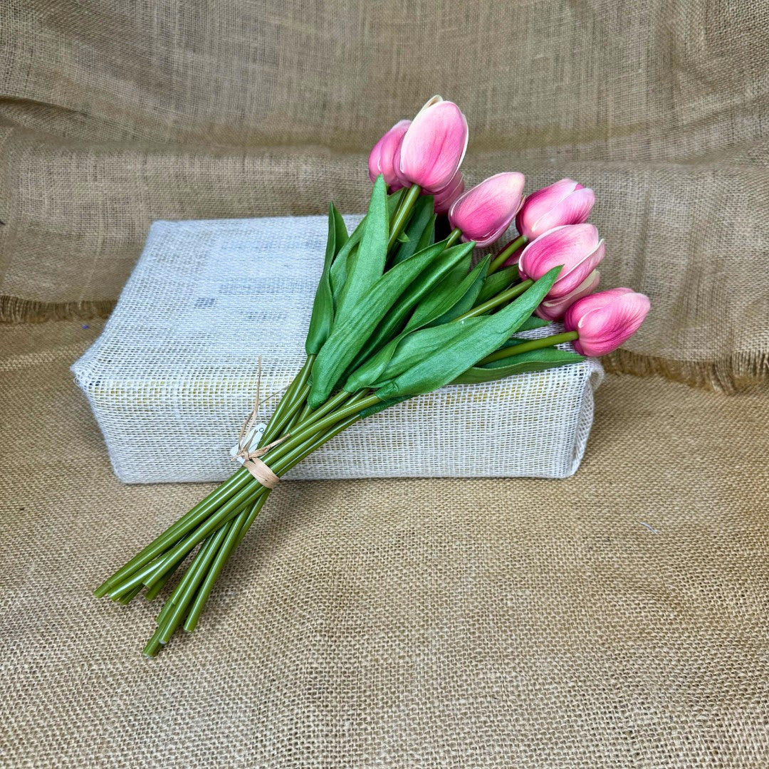 Artificial Pink Tulips