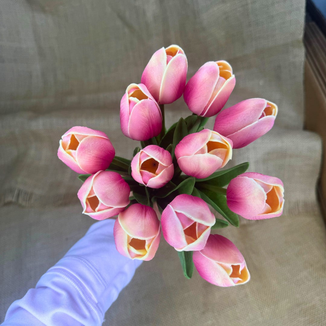 Artificial Pink Tulips