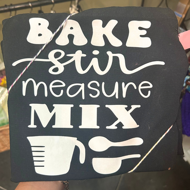 Playful Black Aprons