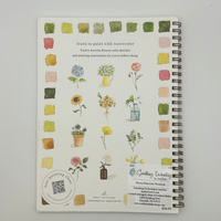 Watercolor Workbook: Paint Your Own Flowers