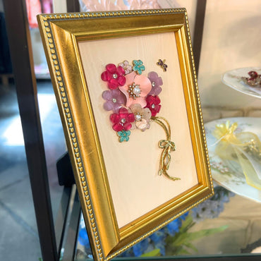 Jewelry Bouquet Framed Art