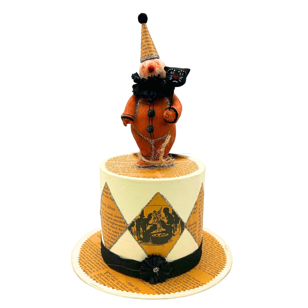 Halloween Clown Hat Decoration