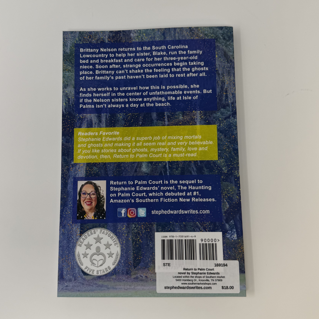 Back cover of a book with text and a barcode on a white background