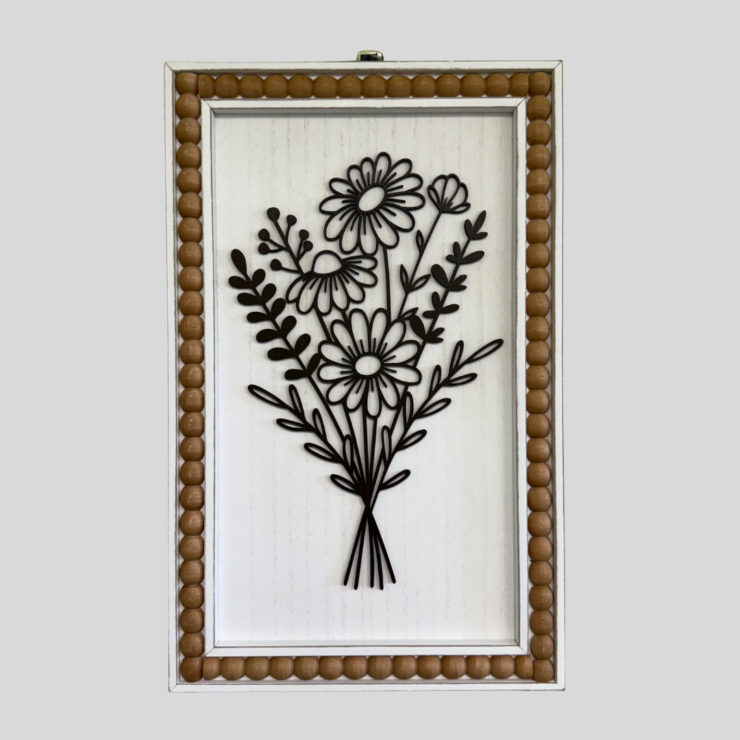 Wooden Floral Signs