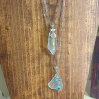 Sea Glass Pendant Necklace
