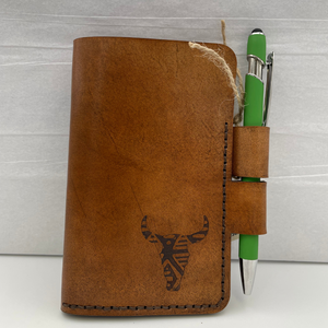 Leather Pocket-Sized Notepad