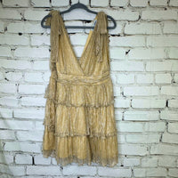 Gold Mini Dress