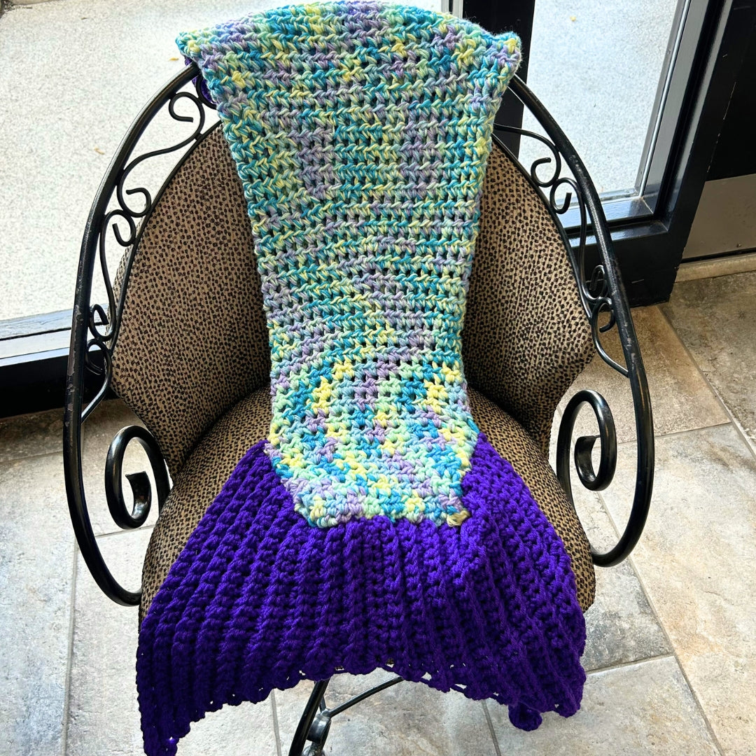 Mermaid Tail Blanket Jr.