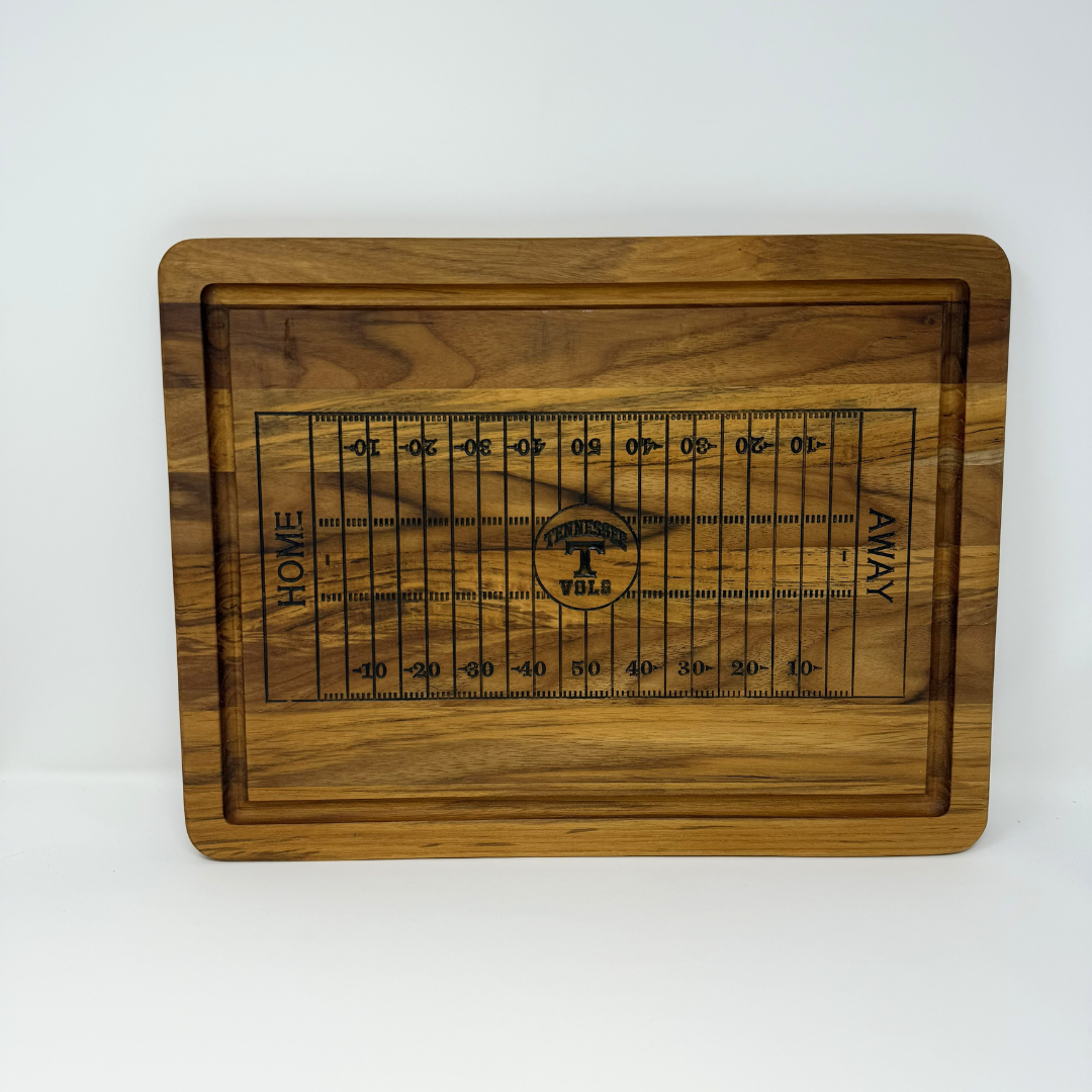 Football Field Cutting Board