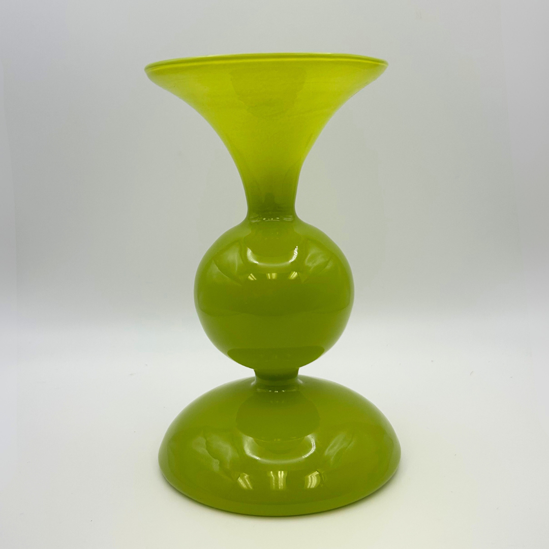 Small Sugar Plum Pillar Candle Holder