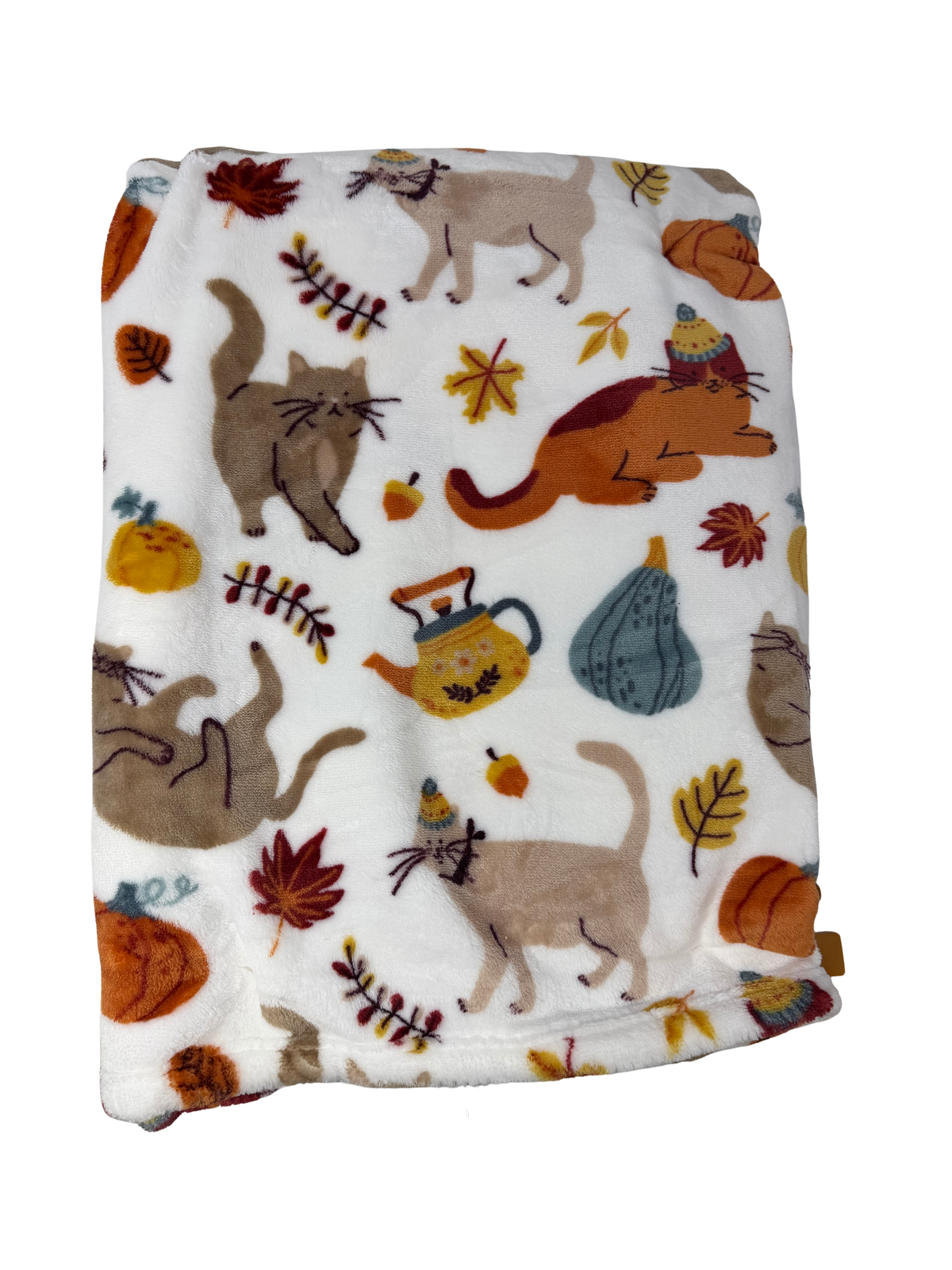 Fall Plush Throw Blanket