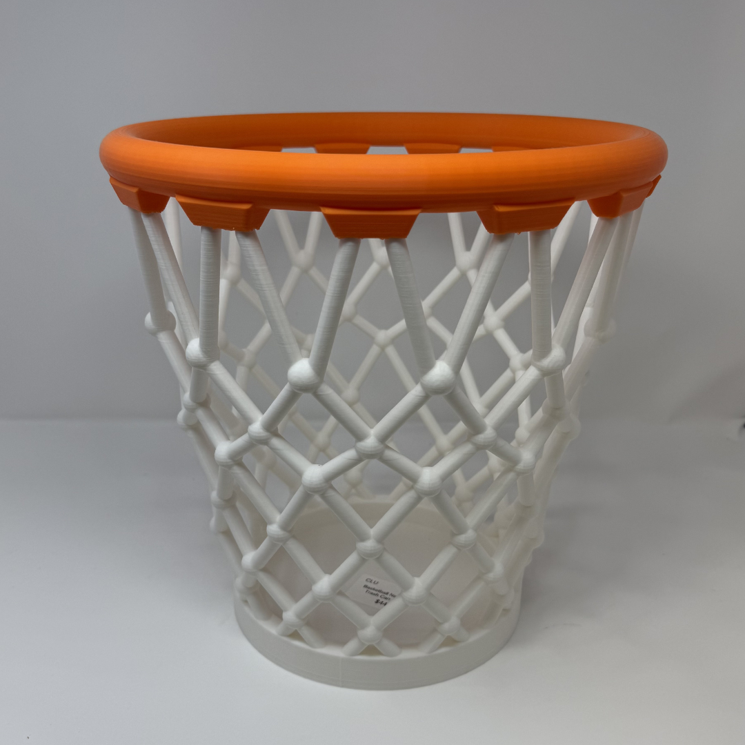 Basketball Hoop Trash Can