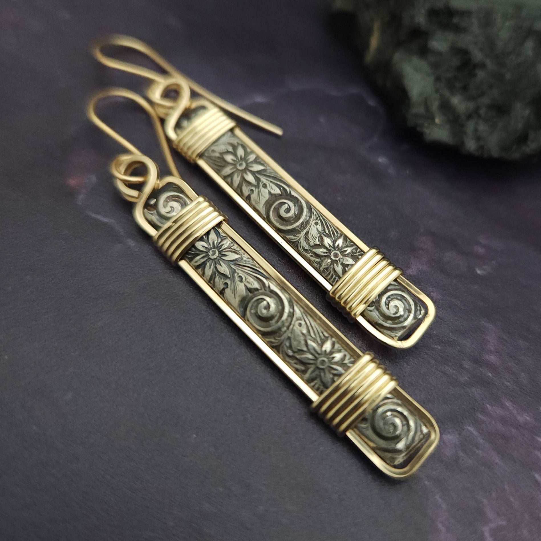 Wild Flower Drop Earrings