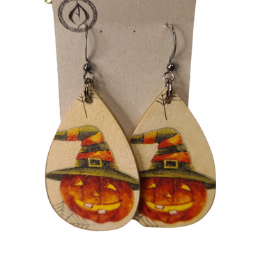 Jack-o-lantern Earrings