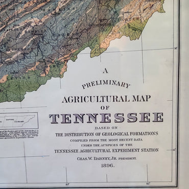 Tennessee Agricultural Map