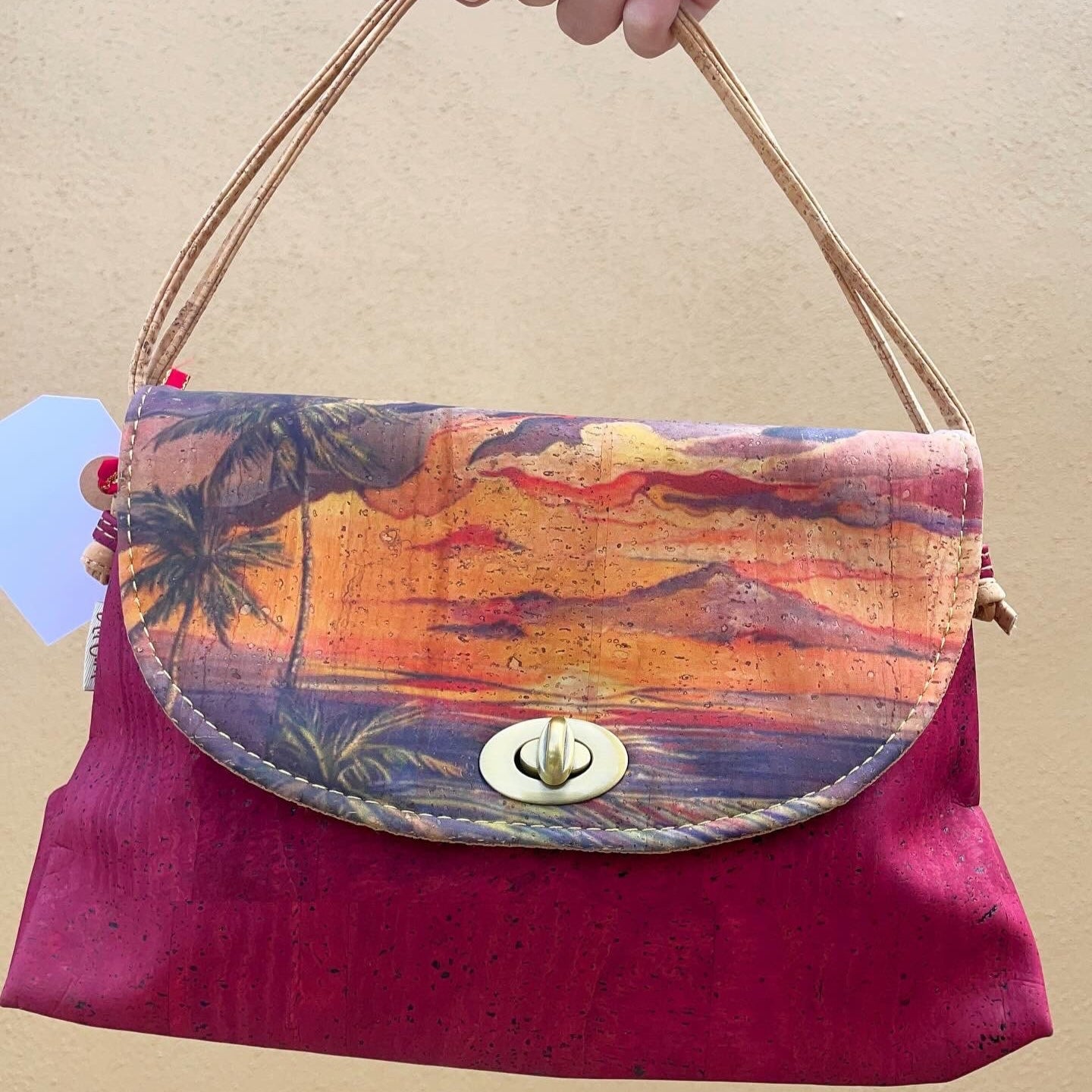 Natural Cork Bag