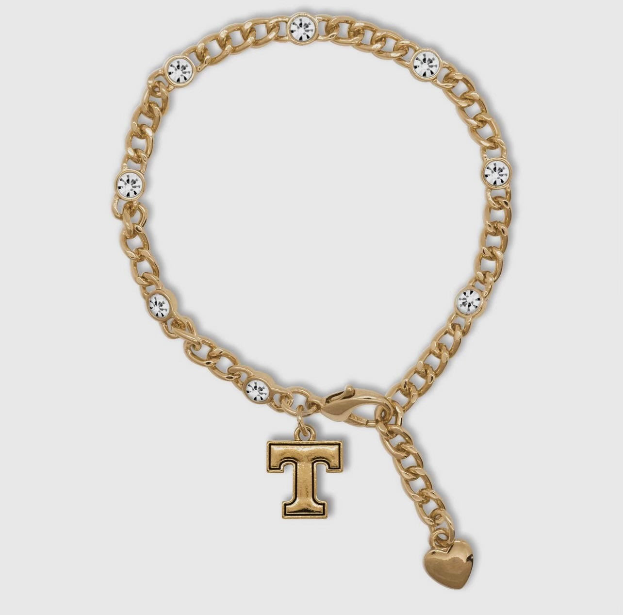 Gold Power T Bracelet