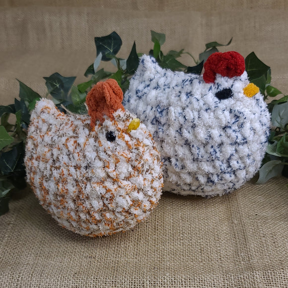 Crocheted Chickens