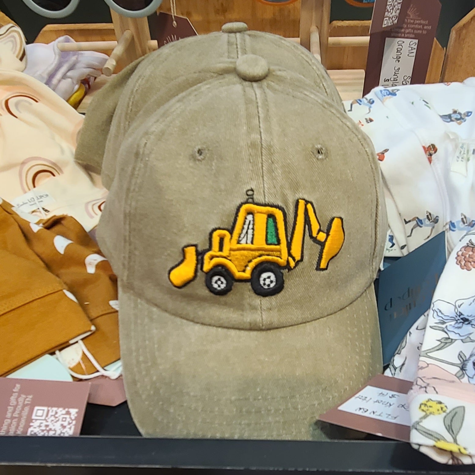 Child Size Construction Baseball Cap