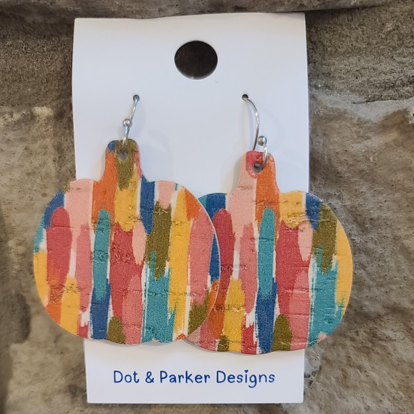 Colorful Pumpkin Earrings