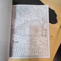 Great Smoky Mountains Coloring Book