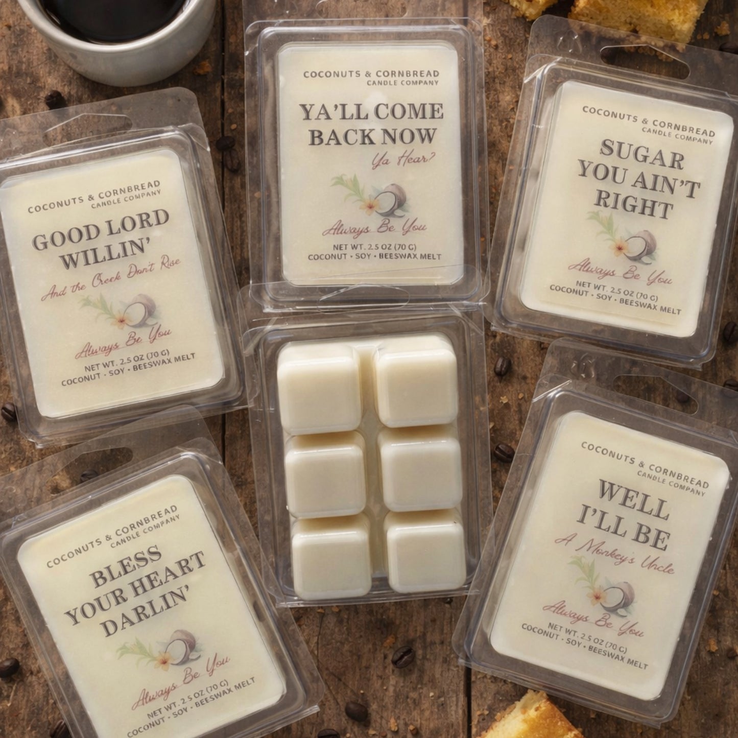 Scented wax melts