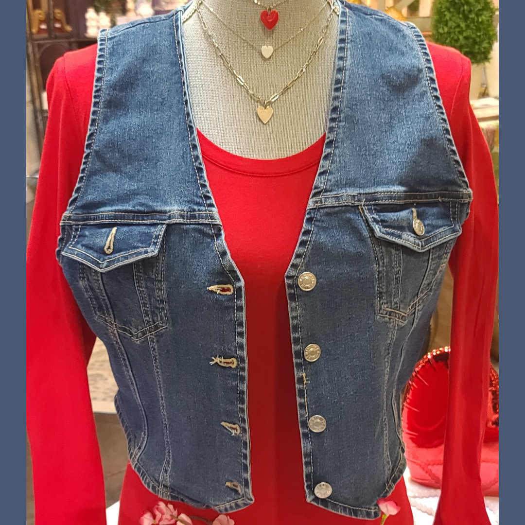 Denim Vest