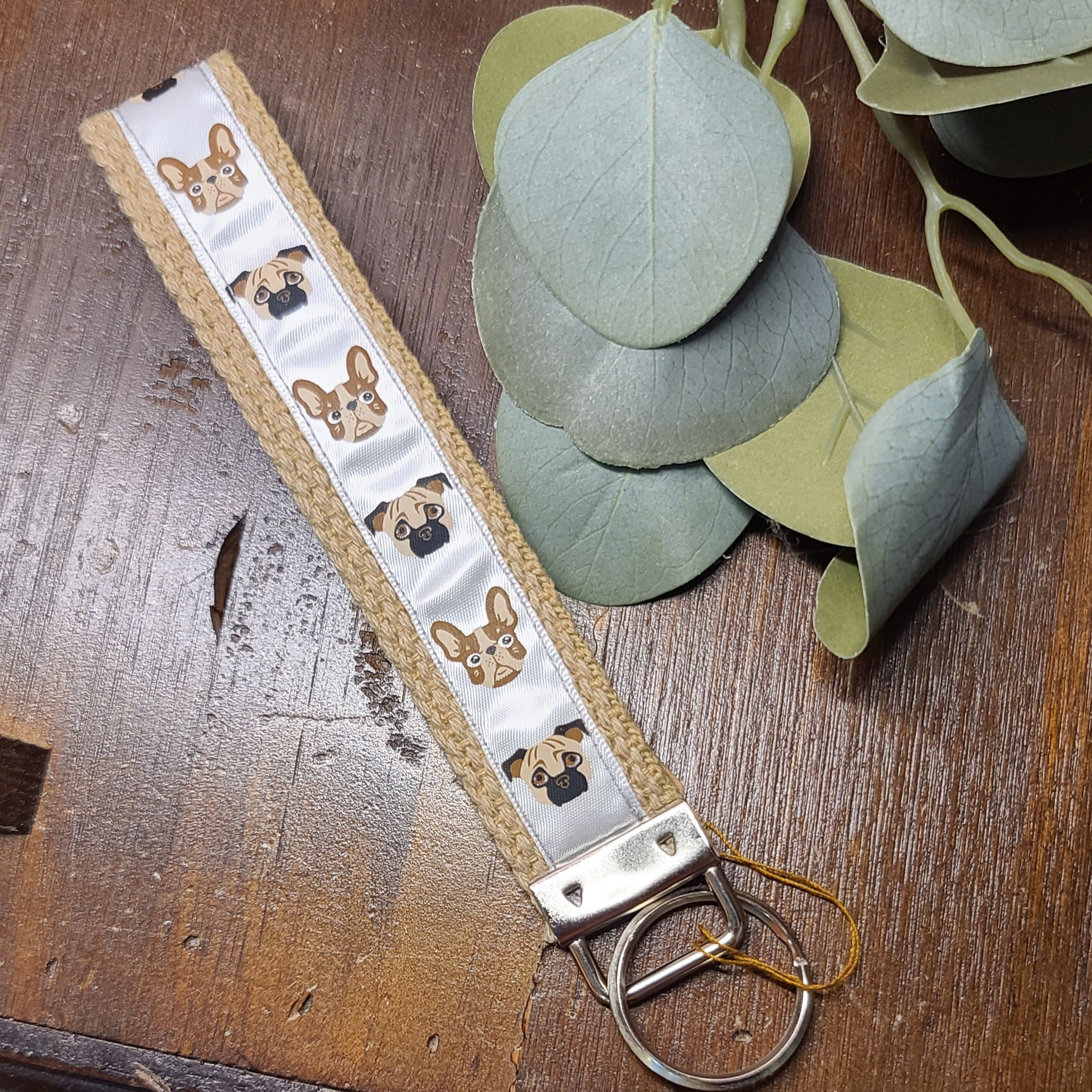 Dog Faces Keychain