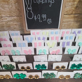 Easter and St Patrick's Day Earrings