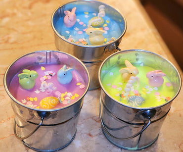 Easter Bucket Candles