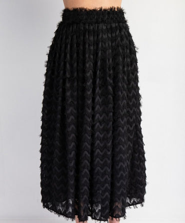 Mohair Chiffon Skirt