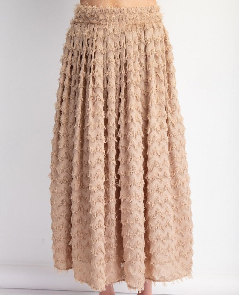 Mohair Chiffon Skirt