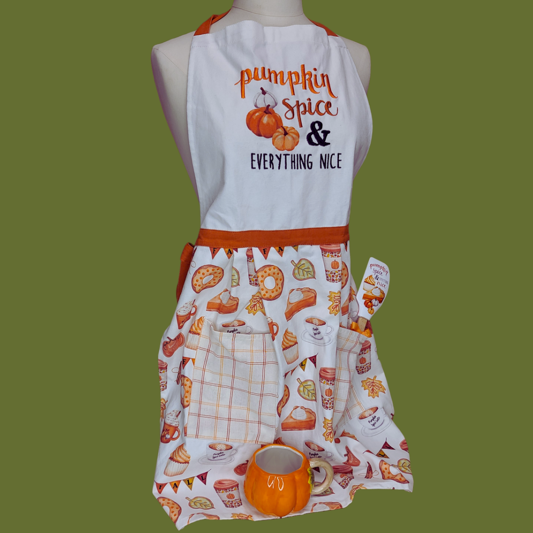 Pumpkin Spice Apron