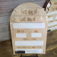 School Milestone Board