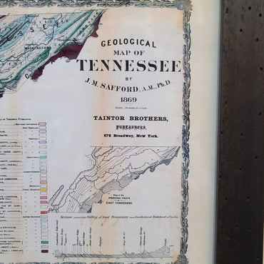 Tennessee Geological Map