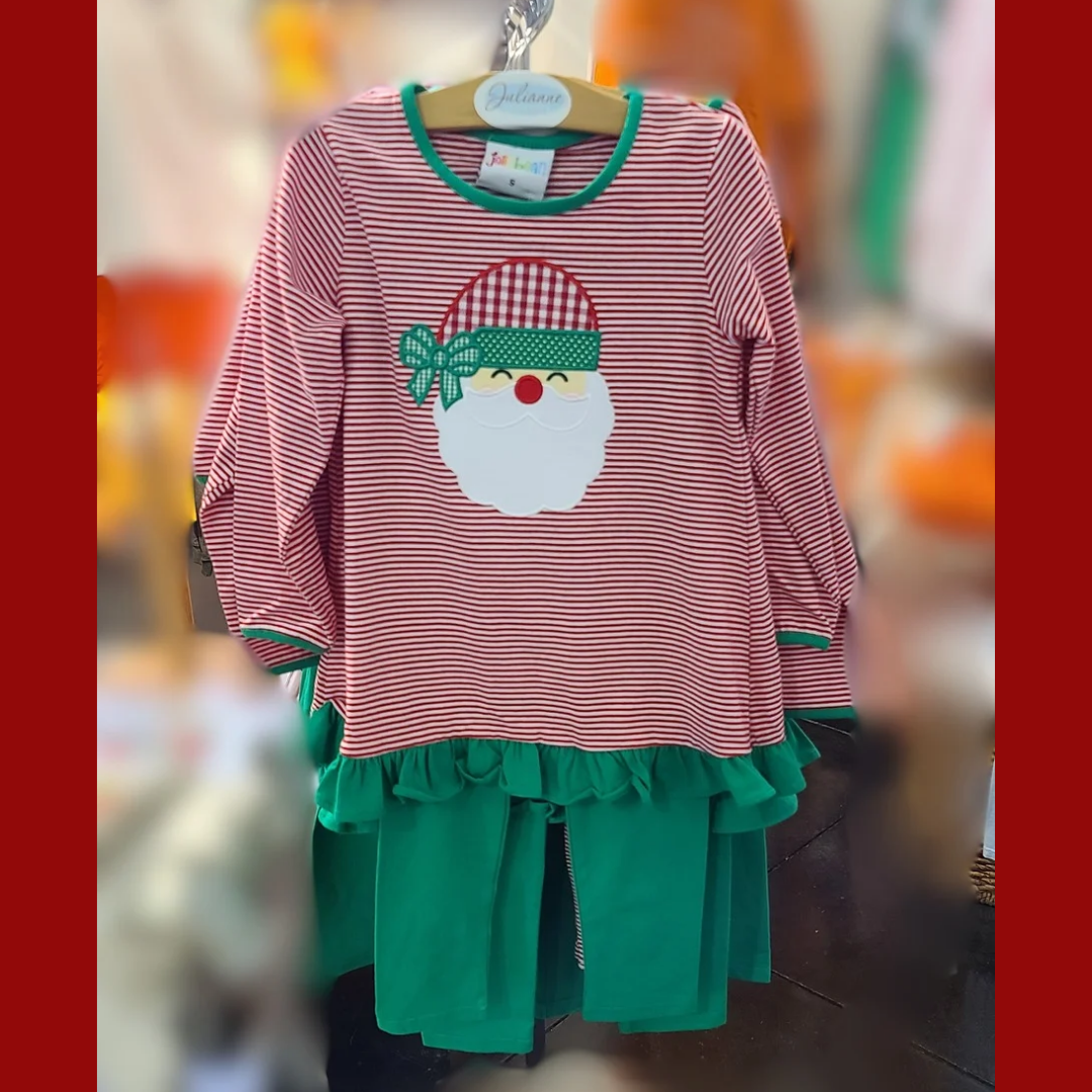 Toddler Girl Santa Set