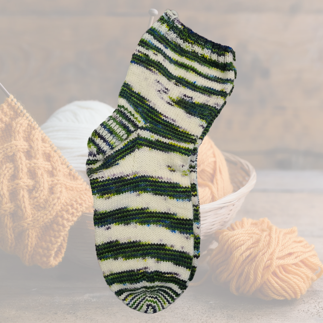 Hand Knitted Cozy Socks
